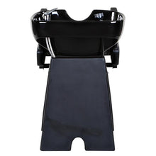 Load image into Gallery viewer, "Harlow" Black Beauty Salon Shampoo Chair & Sink Bowl Unit