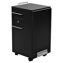 Load image into Gallery viewer, "Exceptional" Black Manicure Nail Table Station