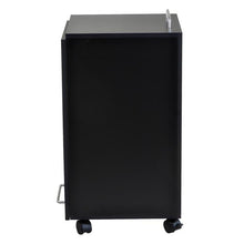Load image into Gallery viewer, "Exceptional" Black Manicure Nail Table Station