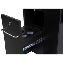 Load image into Gallery viewer, "Exceptional" Black Manicure Nail Table Station