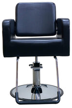 Load image into Gallery viewer, Icarus "Piney" Black Reclining Multi-purpose Salon Styling Chair
