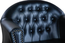Load image into Gallery viewer, Icarus "Young" Black Beauty Salon Styling Chair, Round Base