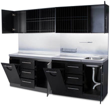 Load image into Gallery viewer, Icarus Black Full Color Bar Station With Sink