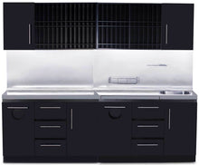 Load image into Gallery viewer, Icarus Black Full Color Bar Station With Sink