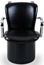 Load image into Gallery viewer, "Andrews" Beauty Salon Dryer Chair, Black
