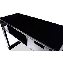 Load image into Gallery viewer, Icarus "Ming" Manicure Table With Glass Top