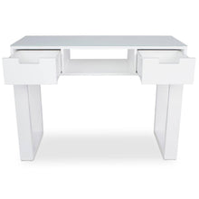 Load image into Gallery viewer, Icarus "Ming" Manicure Table With Glass Top