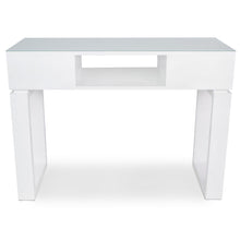 Load image into Gallery viewer, Icarus "Ming" Manicure Table With Glass Top