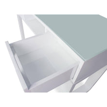 Load image into Gallery viewer, Icarus "Ming" Manicure Table With Glass Top