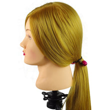 Load image into Gallery viewer, Cosmetology Mannequin Head 20" - 24" Golden Blonde Hair