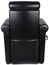Load image into Gallery viewer, "Crest" Black Pedicure Foot Spa Station Chair