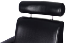 Load image into Gallery viewer, "Crest" Black Pedicure Foot Spa Station Chair