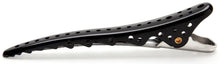 Load image into Gallery viewer, Hair Tamer Black Shark Hair Sectioning Clips - 6 ct