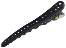 Load image into Gallery viewer, Hair Tamer Black Shark Hair Sectioning Clips - 6 ct