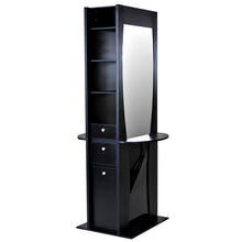 Load image into Gallery viewer, "Newark" Double Salon Styling Station With Mirror