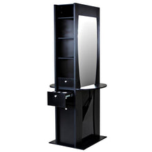 Load image into Gallery viewer, "Newark" Double Salon Styling Station With Mirror