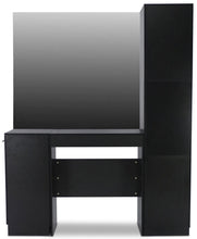 Load image into Gallery viewer, "Modesto" Black Salon Hair Styling Station