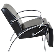 Load image into Gallery viewer, "Spartan" Lounge Reclined Hair Salon Shampoo Chair w/ Footrest
