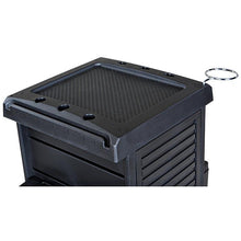 Load image into Gallery viewer, "Taranto" Lockable Rollabout Trolley with Appliance Holder