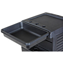 Load image into Gallery viewer, "Taranto" Lockable Rollabout Trolley with Appliance Holder