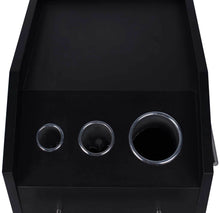 Load image into Gallery viewer, "Vittoria" Beauty Salon Rolling Trolley Cart, Black