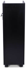 Load image into Gallery viewer, "Vittoria" Beauty Salon Rolling Trolley Cart, Black