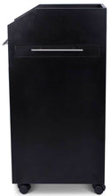 Load image into Gallery viewer, "Vittoria" Beauty Salon Rolling Trolley Cart, Black