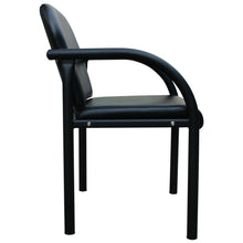 Load image into Gallery viewer, "Tenes" Black Office Waiting Reception Guest Area Chair