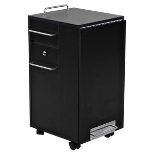 "Exceptional" Black Manicure Nail Table Station