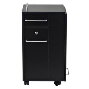 "Exceptional" Black Manicure Nail Table Station