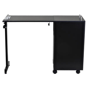 "Exceptional" Black Manicure Nail Table Station