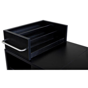 "Exceptional" Black Manicure Nail Table Station