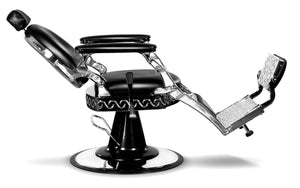 Icarus Buchanan Vintage Reclining Barber Chair