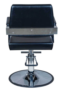 Icarus "Acker" Modern Salon Styling Chair With Open Back Design
