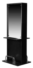 Load image into Gallery viewer, Icarus &quot;Libby&quot; Black Salon Styling Station With Mirror
