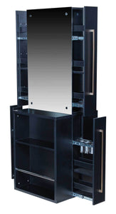 Icarus "Gus" Salon Styling Station With Mirror