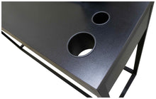 Load image into Gallery viewer, Icarus &quot;Milford&quot; Black Salon Styling Station with Mirror
