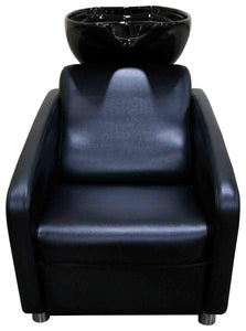 Icarus "Hyer" Reclined Shampoo Back Wash Unit With Tilting Sink