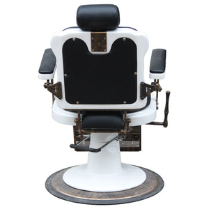 "Jefferson" Vintage Reclining Hair Salon Barber Chair