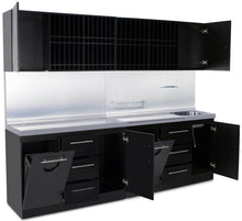 Load image into Gallery viewer, Icarus Black Full Color Bar Station With Sink
