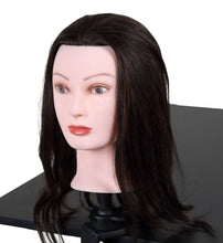 Load image into Gallery viewer, Icarus &quot;Laura&quot; Cosmetology Mannequin Head, 12&quot; - 15&quot; Synthetic Hair
