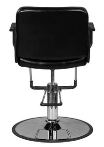 "Caine" Black Classic Beauty Salon Hydraulic Styling Chair