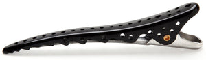 Hair Tamer Black Shark Hair Sectioning Clips - 6 ct
