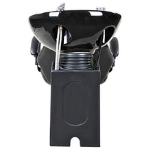 Load image into Gallery viewer, "Universal" Black Beauty Salon Shampoo Chair &amp; Bowl Unit
