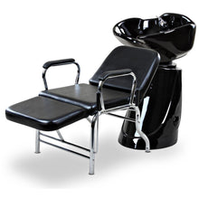 Load image into Gallery viewer, "Liger" Reclining Salon Shampoo Chair Backwash Unit Package
