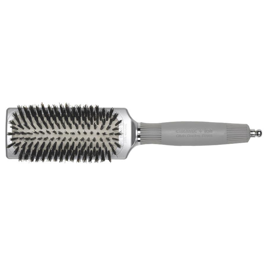 Olivia Garden Ceramic XL Boar Cushion Salon Brush